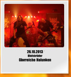 26.10.2013 Blutsbrüder Glorreiche Halunken